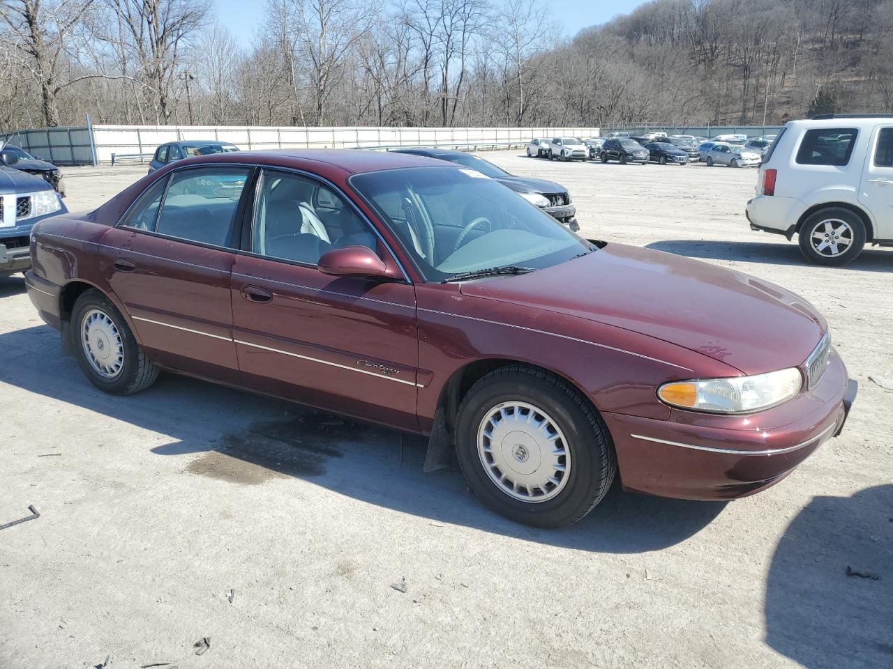 1998 Buick Century VIN 2G4WY52M7W1467411 Copart auction photo, side / undercarriage damage thumbnail 4