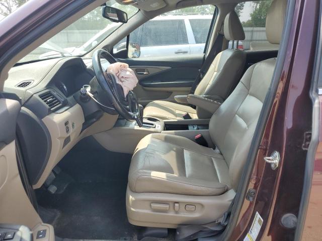 2016 Honda Pilot VIN 5FNYF5H50GB028293 Copart auction photo, front end damage thumbnail 7