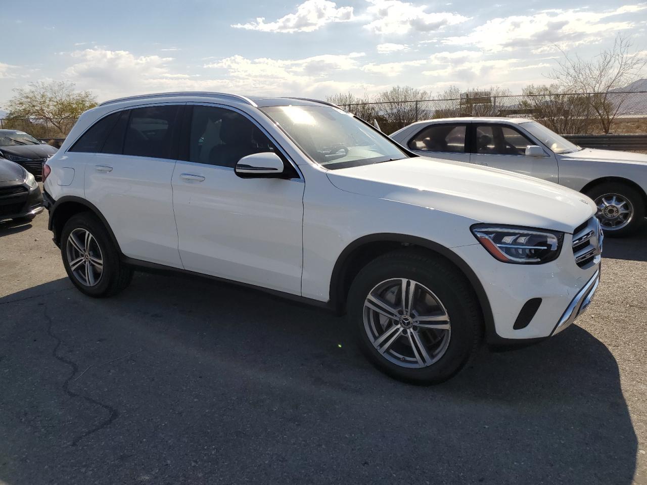 2020 Mercedes-Benz GLC VIN WDC0G8EBXLF727467 Copart auction photo, rear end damage thumbnail 4