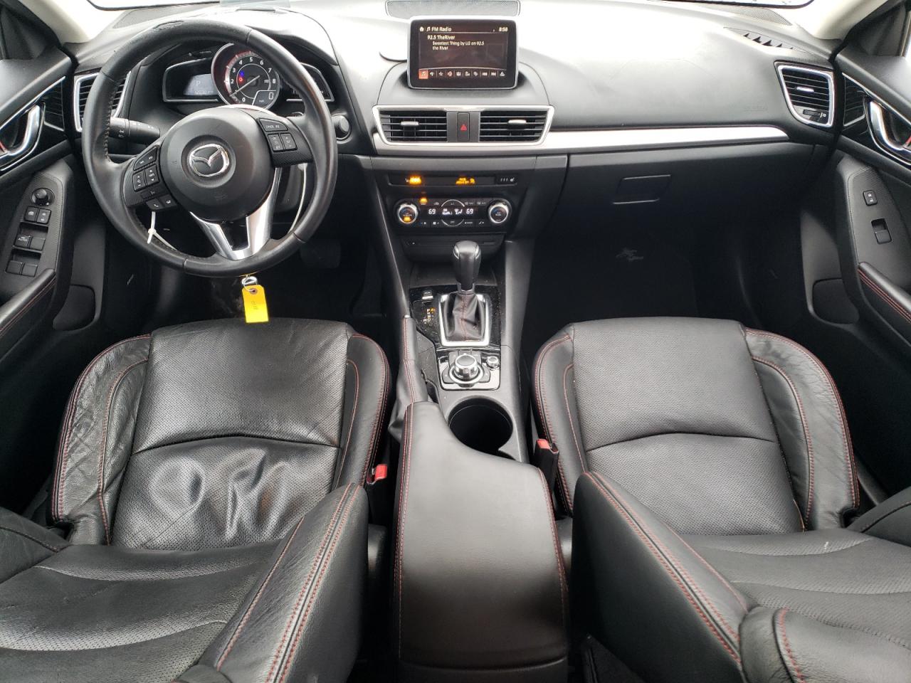 2014 Mazda 3 VIN JM1BM1M30E1103850 Copart auction photo, front end damage thumbnail 8