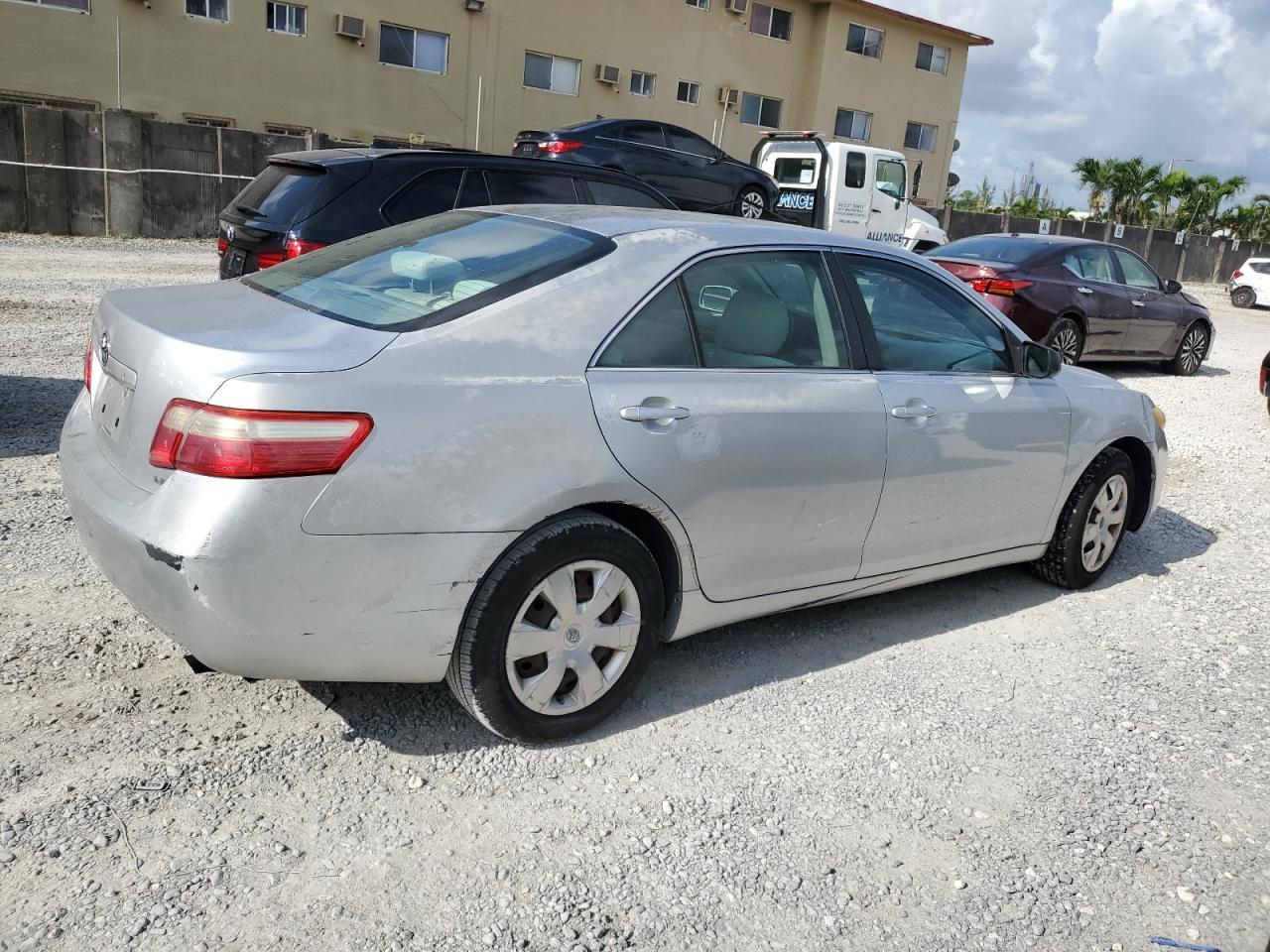 2008 Toyota Camry VIN 4T1BE46K18U235968 Copart auction photo, side damage thumbnail 3