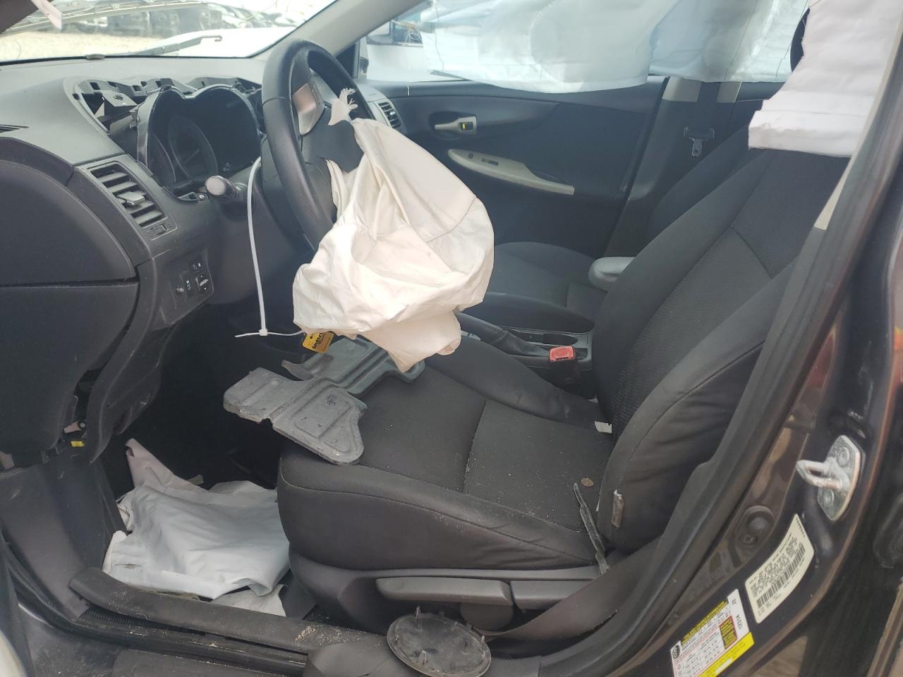 2010 Toyota Corolla VIN 1NXBU4EE7AZ312427 Copart auction photo, all over damage thumbnail 7