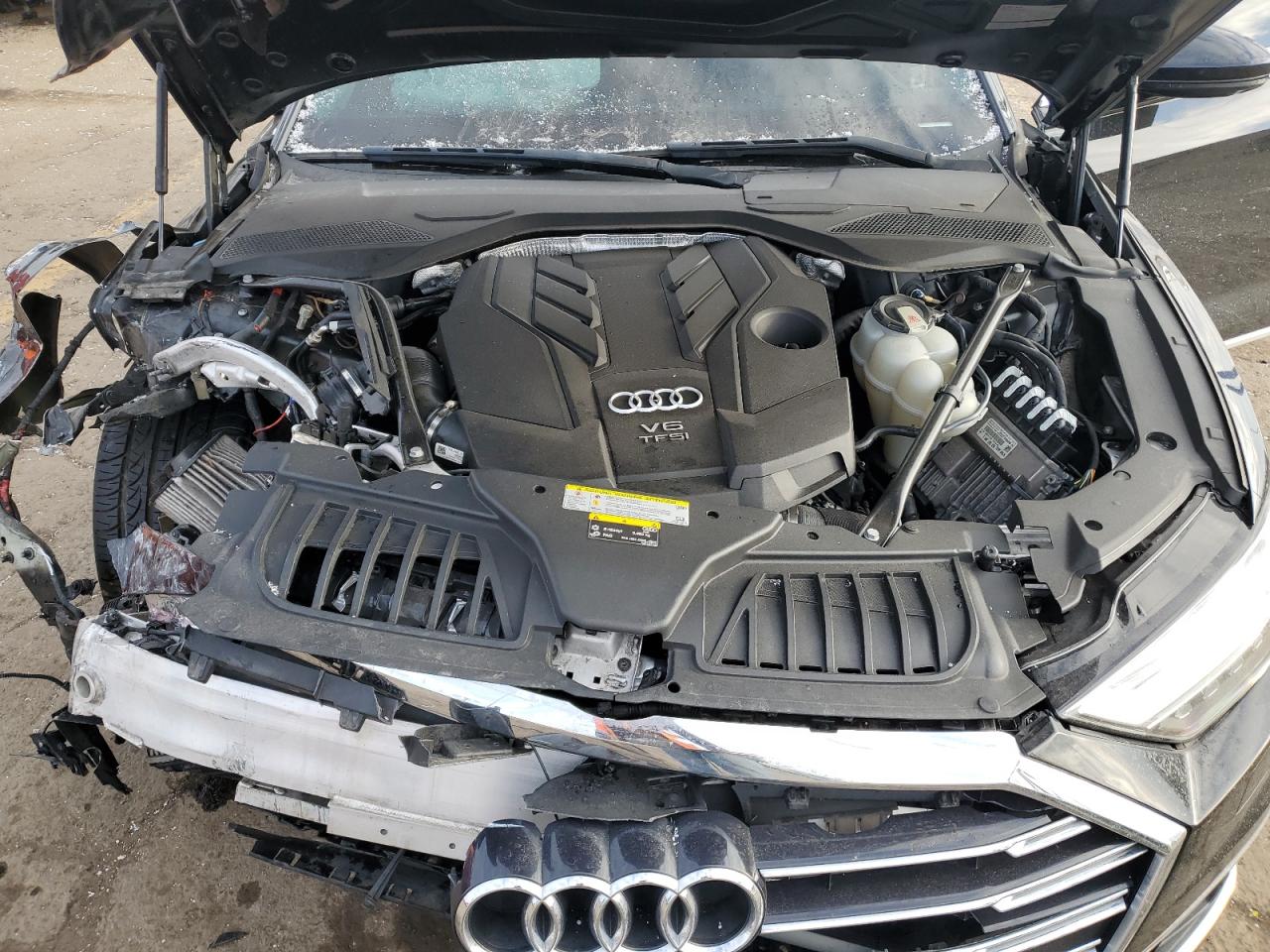 2019 Audi A8 VIN WAU8DAF86KN002686 Copart auction photo, front end damage thumbnail 12