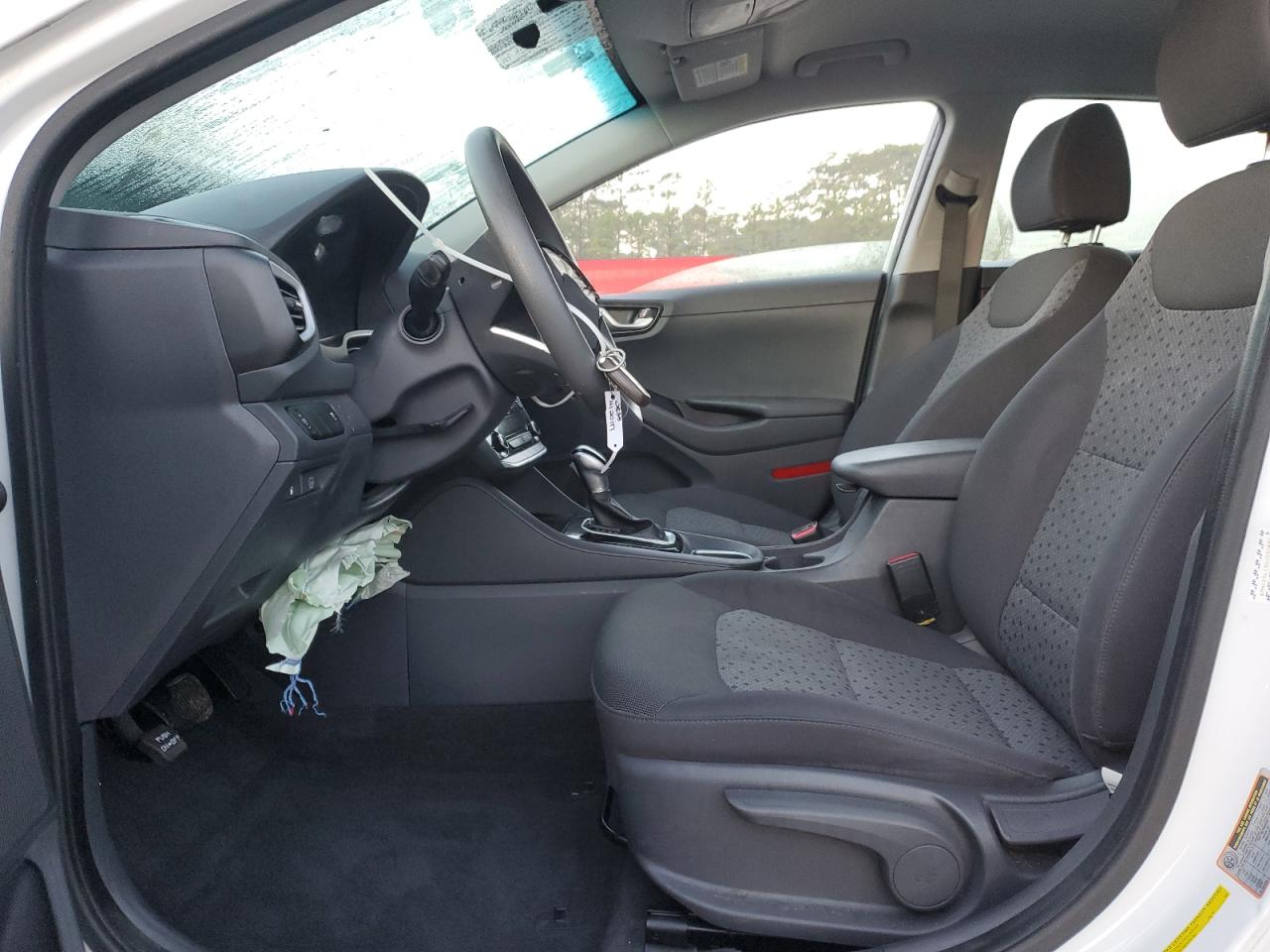 2017 Hyundai IONIQ VIN KMHC65LC3HU030835 Copart auction photo, front end / side damage thumbnail 7