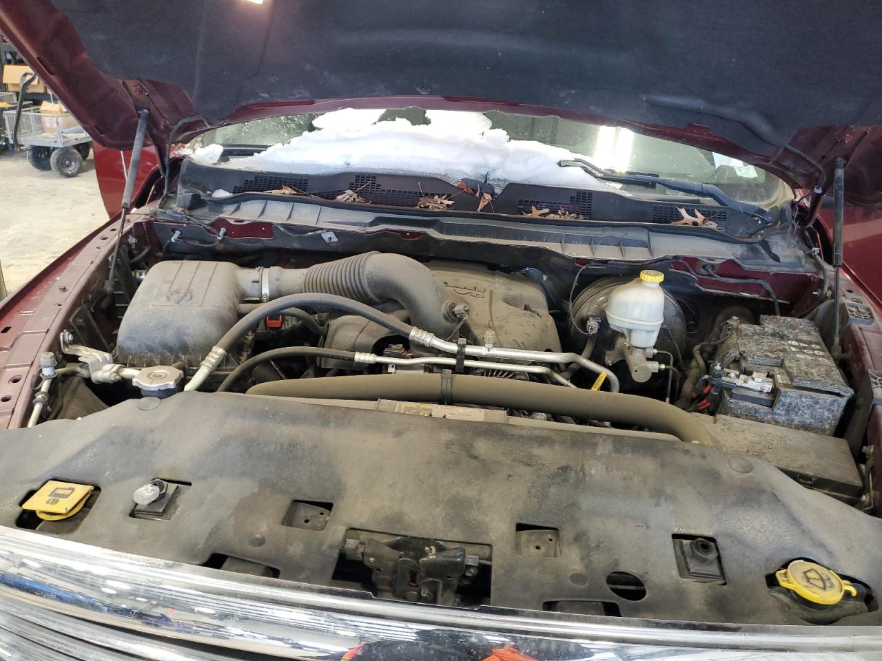 2016 RAM 1500 VIN 3C6RR7LT7GG215237 Copart auction photo, undercarriage damage thumbnail 11