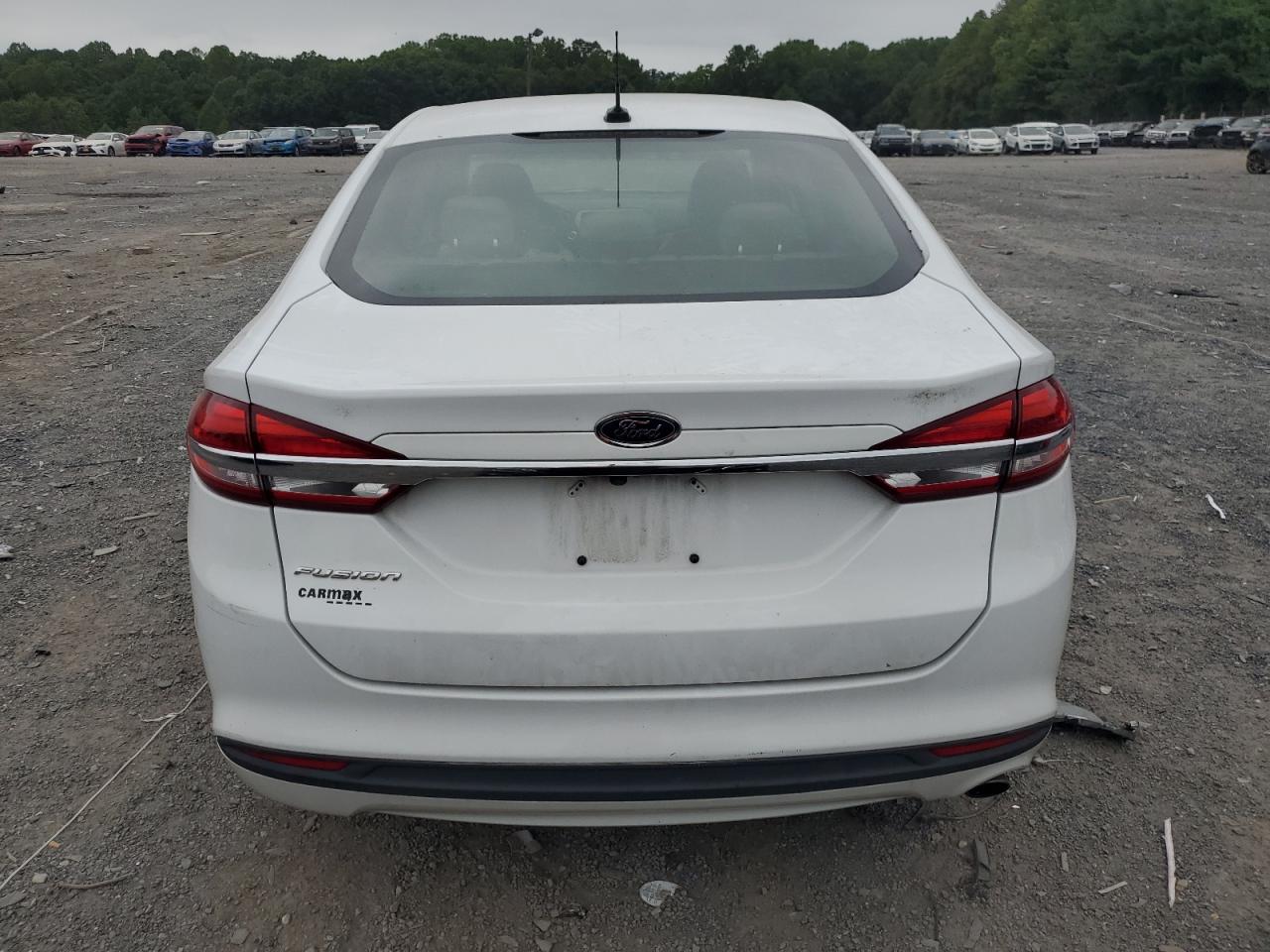 2017 Ford Fusion VIN 3FA6P0G78HR243338 Copart auction photo, front end / side damage thumbnail 6