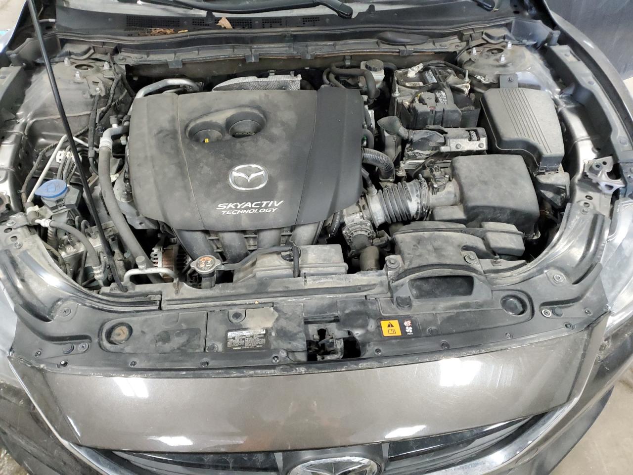 2017 Mazda 6 VIN JM1GL1U54H1124571 Copart auction photo, rear end damage thumbnail 12