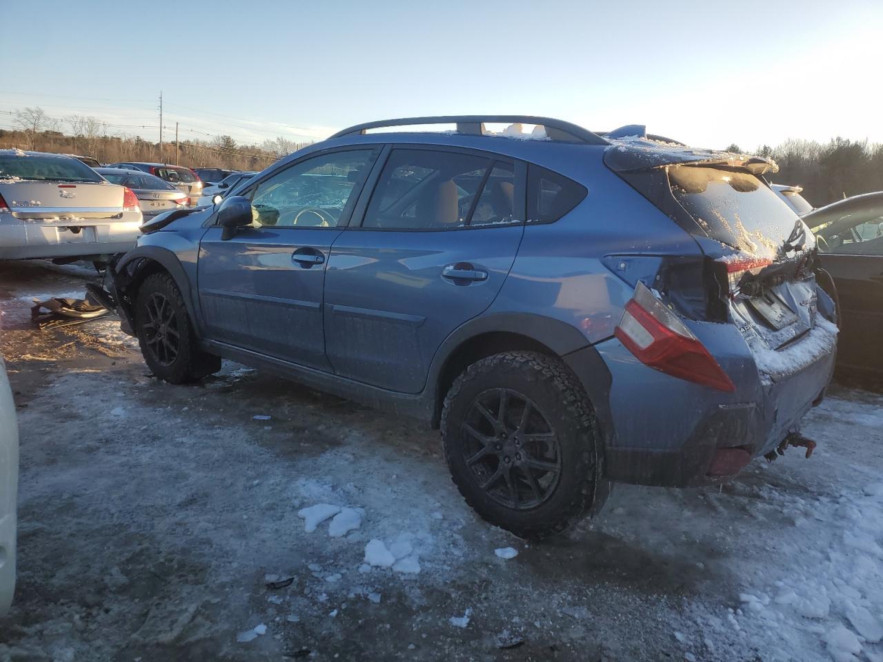 2018 Subaru XV VIN JF2GTABC3J9329020 Copart auction photo, front end / rear end damage thumbnail 2