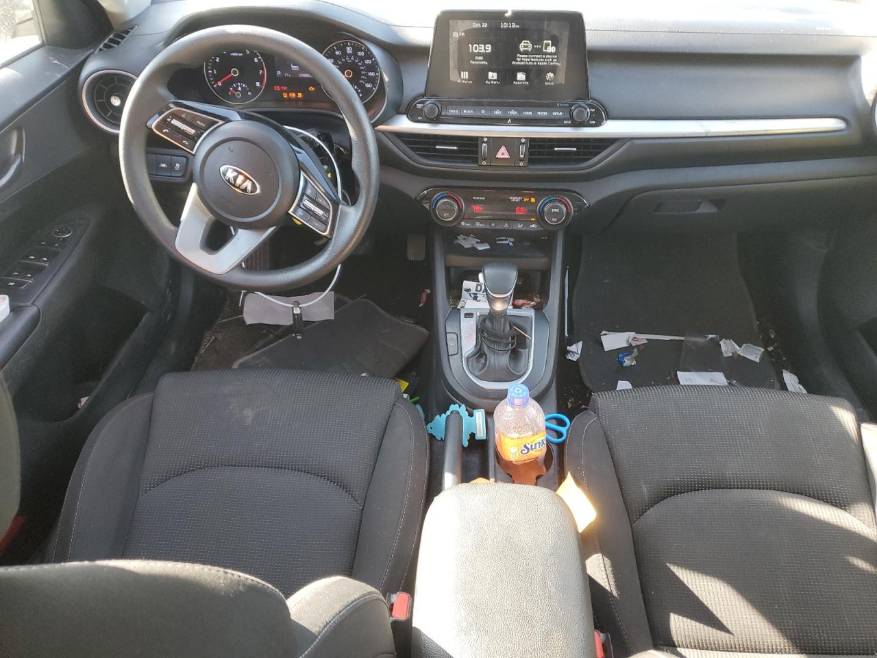 2019 KIA Forte VIN 3KPF24AD8KE066643 Copart auction photo, vandalism damage thumbnail 8