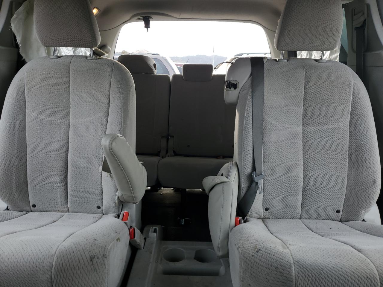 2014 Toyota Sienna VIN 5TDKK3DC8ES437256 Copart auction photo, front end / side damage thumbnail 10