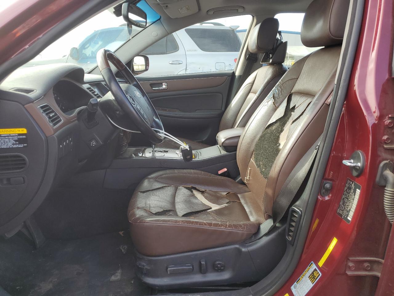 2009 Hyundai Genesis VIN KMHGC46F79U045253 Copart auction photo, rear end / front end damage thumbnail 7