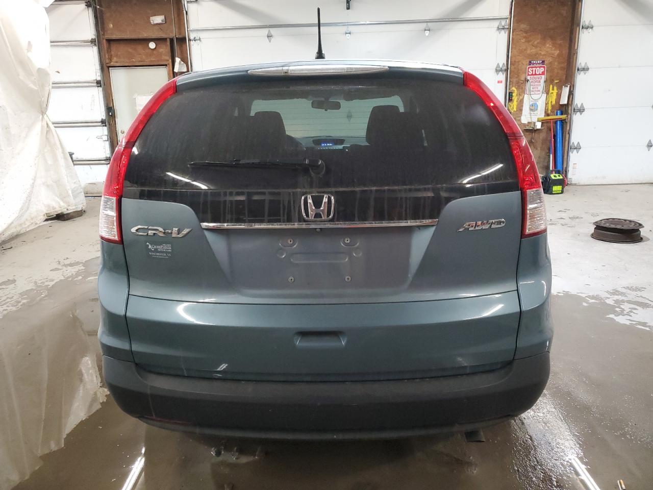 2014 Honda CR-V VIN 2HKRM4H54EH701461 Copart auction photo, front end / side damage thumbnail 6