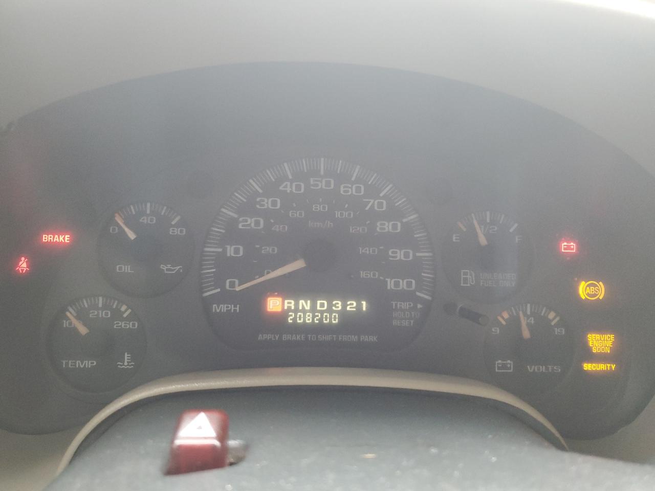 2003 GMC Safari VIN 1GKEL19X43B503725 Copart auction photo, side / mechanical damage thumbnail 9