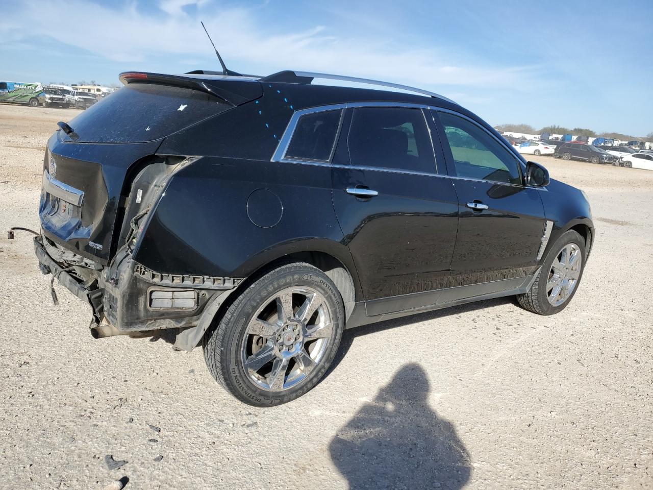 2012 Cadillac SRX VIN 3GYFNBE30CS505327 Copart auction photo, rear end / front end damage thumbnail 3