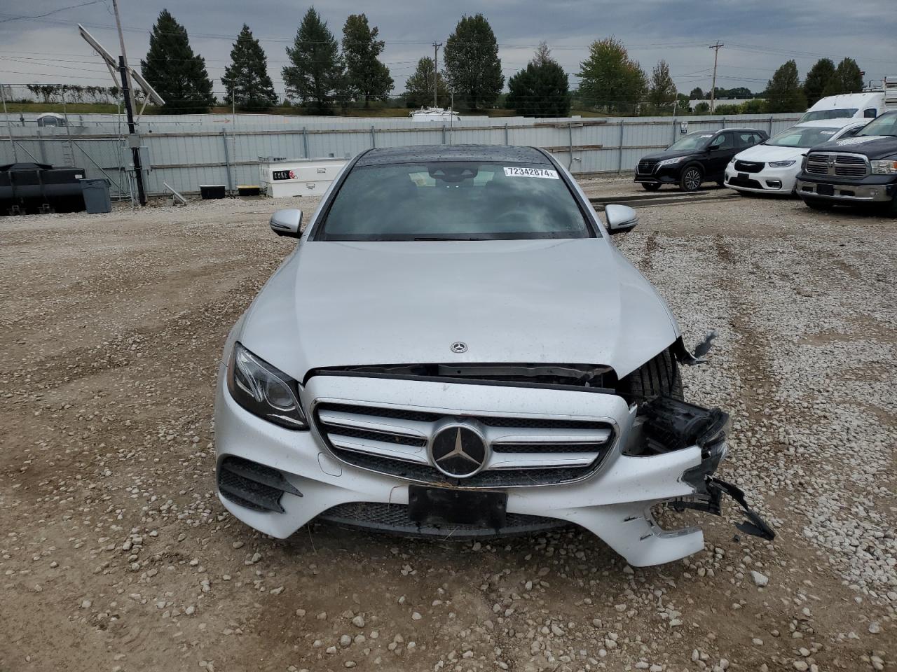 2020 Mercedes-Benz E-klasse VIN WDDZF8EB0LA702953 Copart auction photo, front end / side damage thumbnail 5