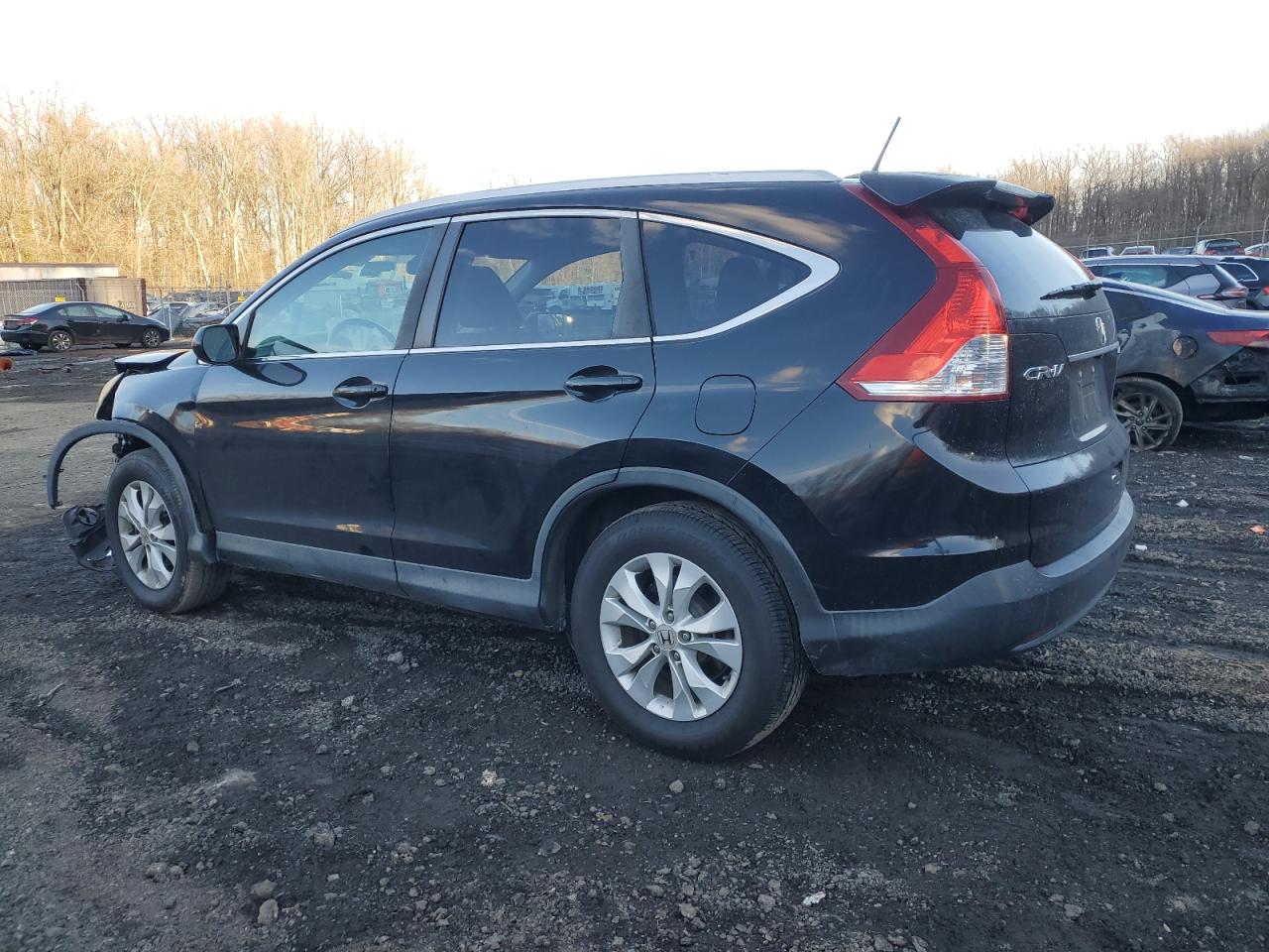 2014 Honda CR-V VIN 5J6RM4H75EL027702 Copart auction photo, front end damage thumbnail 2