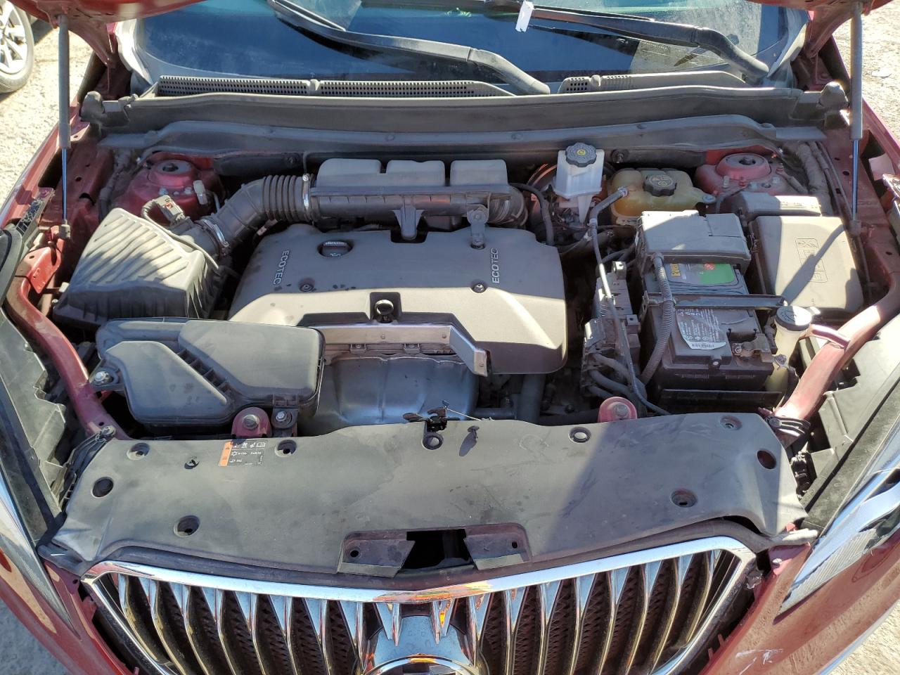 2017 Buick Envision VIN LRBFXDSA0HD197273 Copart auction photo, front end damage thumbnail 14