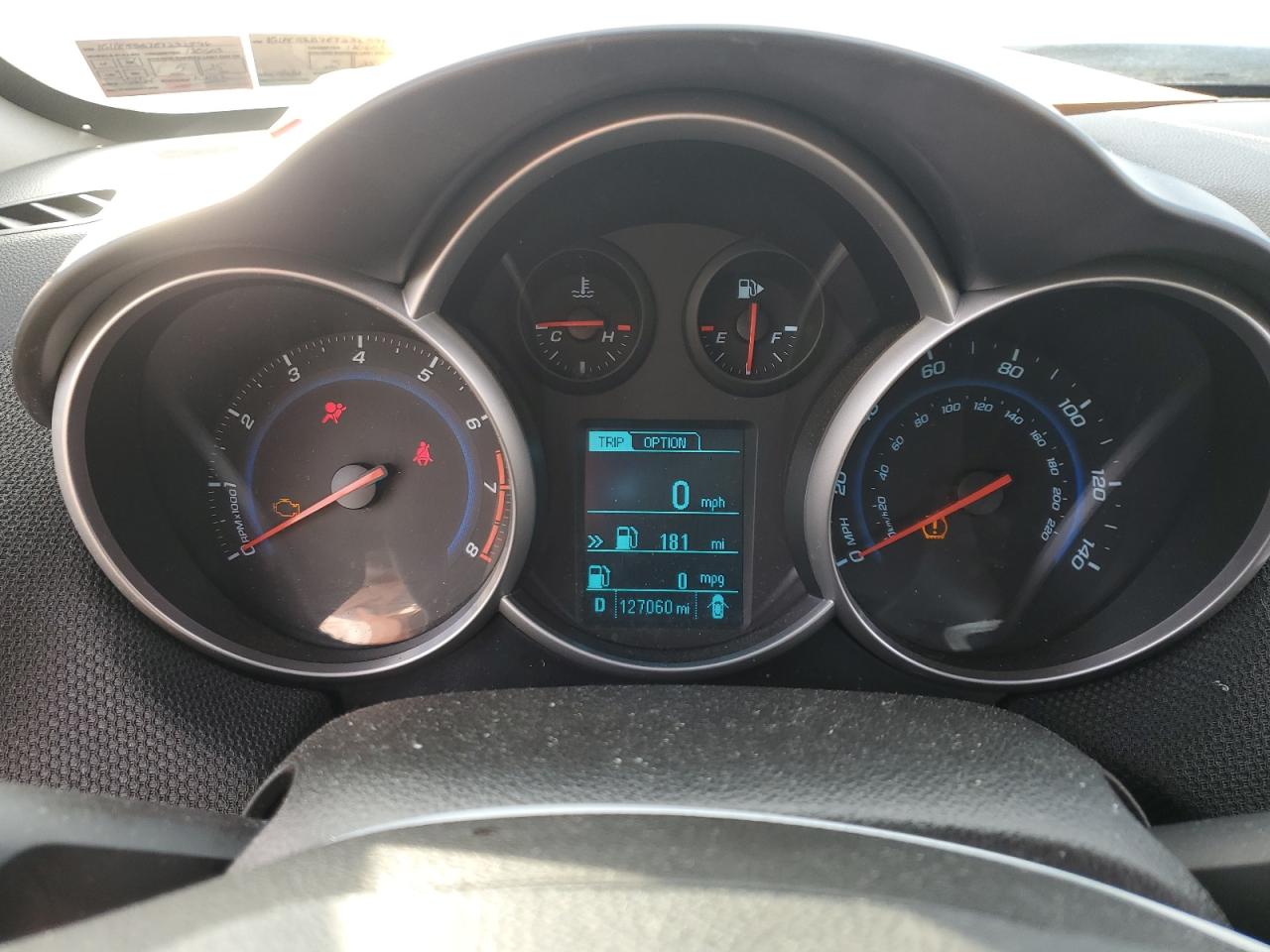 2014 Chevrolet Cruze VIN 1G1PE5SB7E7232596 Copart auction photo, front end damage thumbnail 9