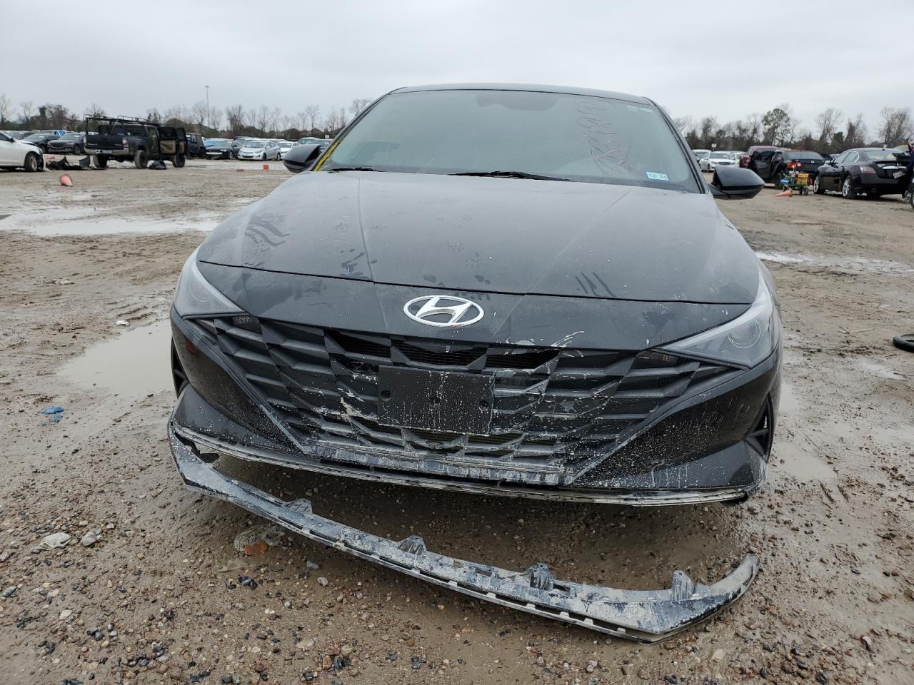 2023 Hyundai Elantra VIN KMHLM4AGXPU439001 Copart auction photo, rear end / side damage thumbnail 5