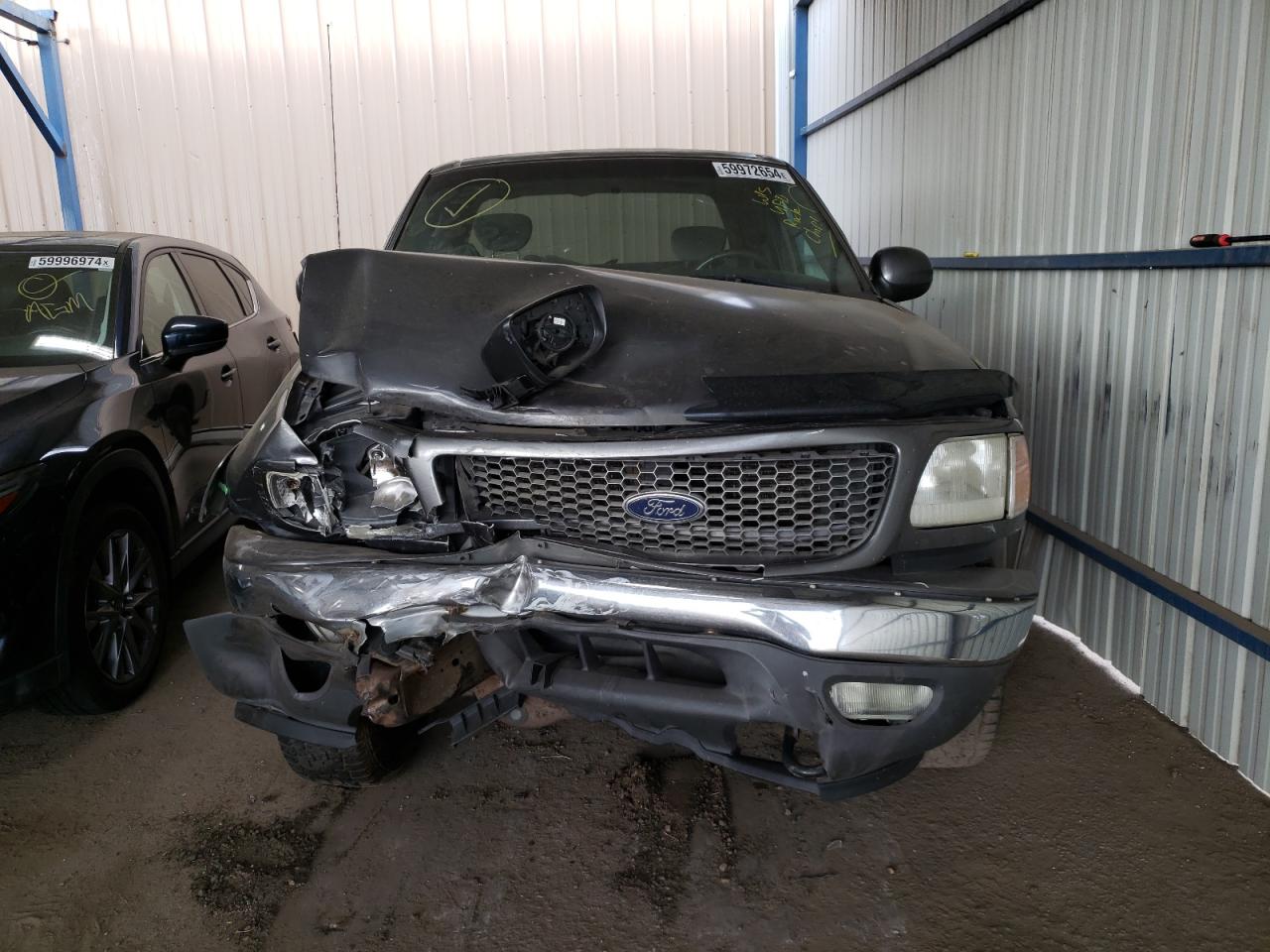 2003 Ford F-150 VIN 1FTRX18W63NA65296 Copart auction photo, front end damage thumbnail 5