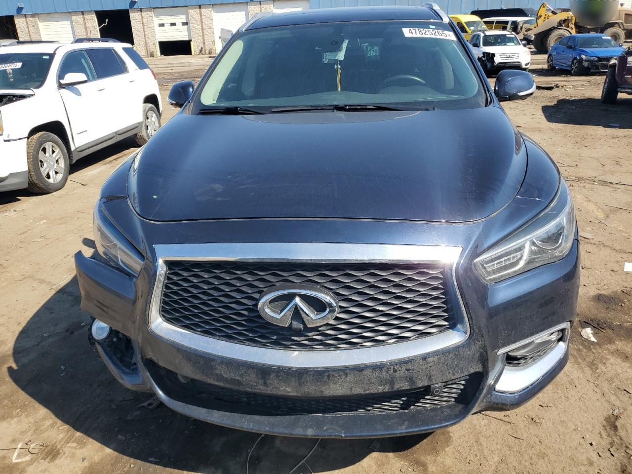 2019 Infiniti QX60 VIN 5N1DL0MM5KC561278 Copart auction photo, front end damage thumbnail 5