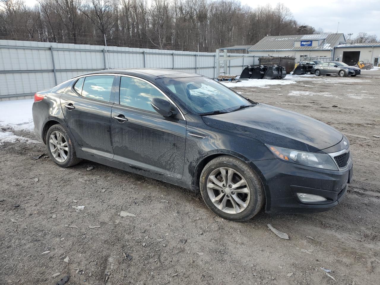 2013 KIA Optima VIN 5XXGN4A7XDG168025 Copart auction photo, side damage thumbnail 4