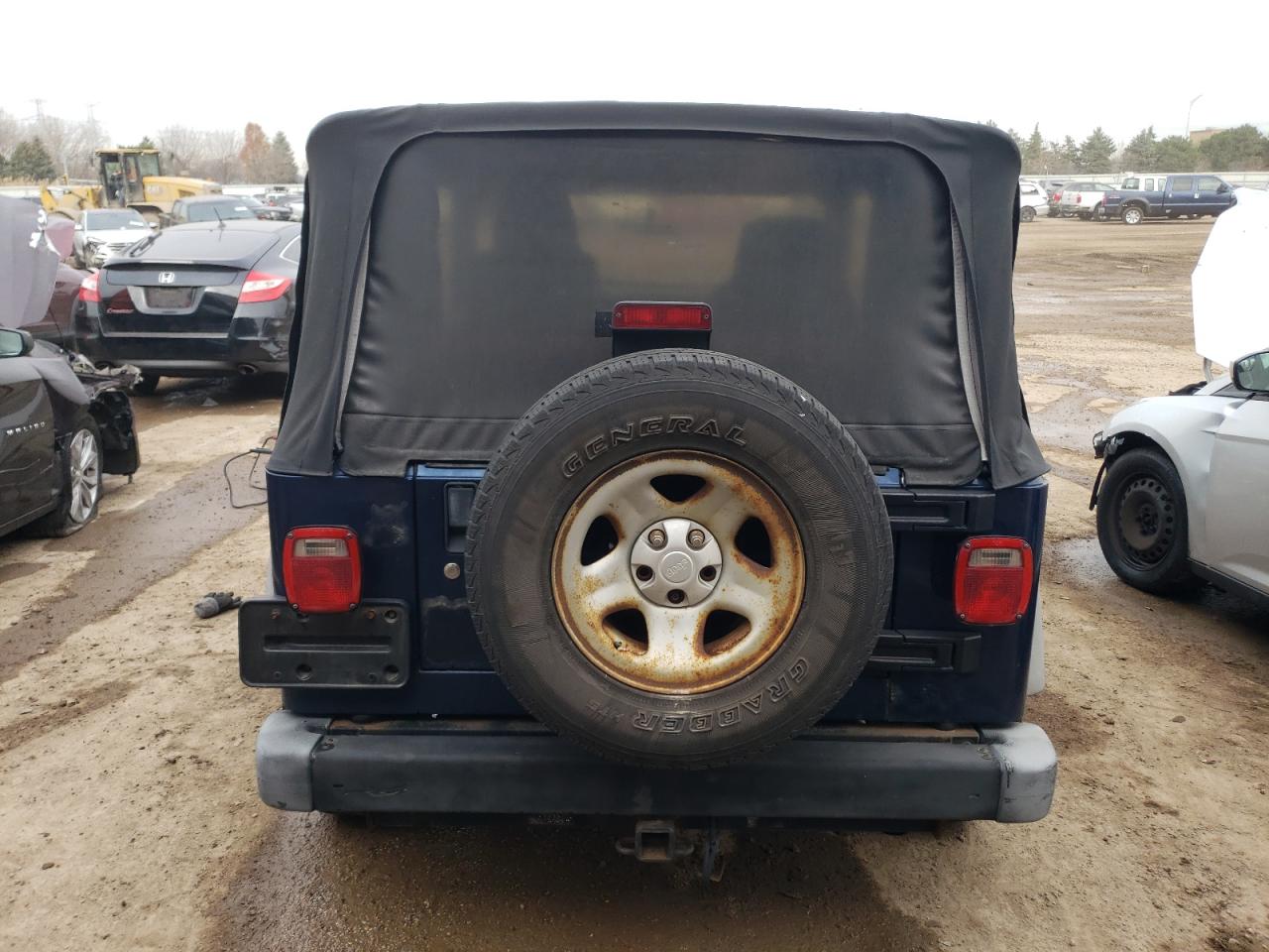 2005 Jeep Wrangler VIN 1J4FA39S85P362289 Copart auction photo, front end damage thumbnail 6