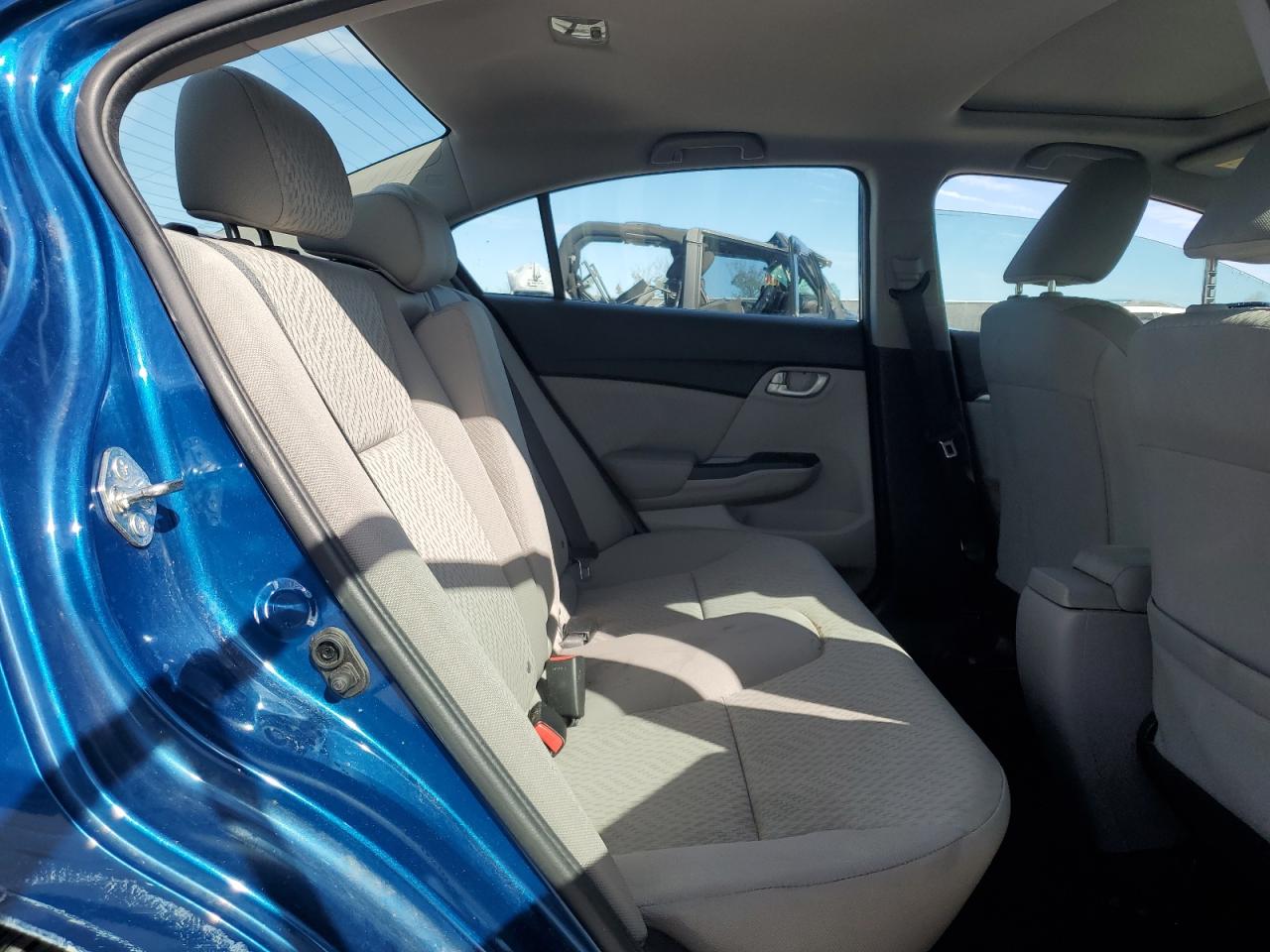 2015 Honda Civic VIN 2HGFB2F8XFH531094 Copart auction photo, front end / side damage thumbnail 10
