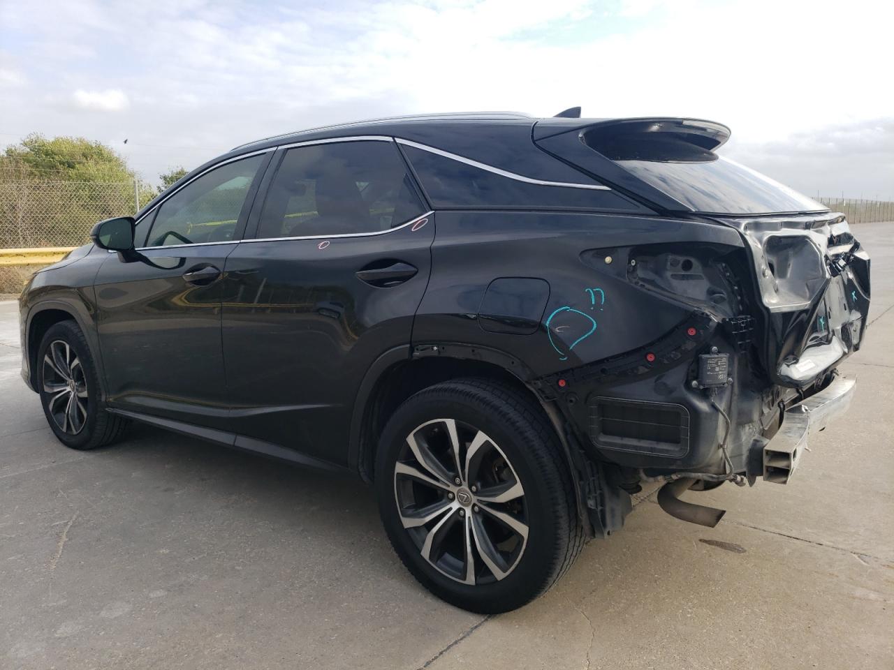 2017 Lexus RX VIN 2T2ZZMCA7HC071573 Copart auction photo, rear end damage thumbnail 2