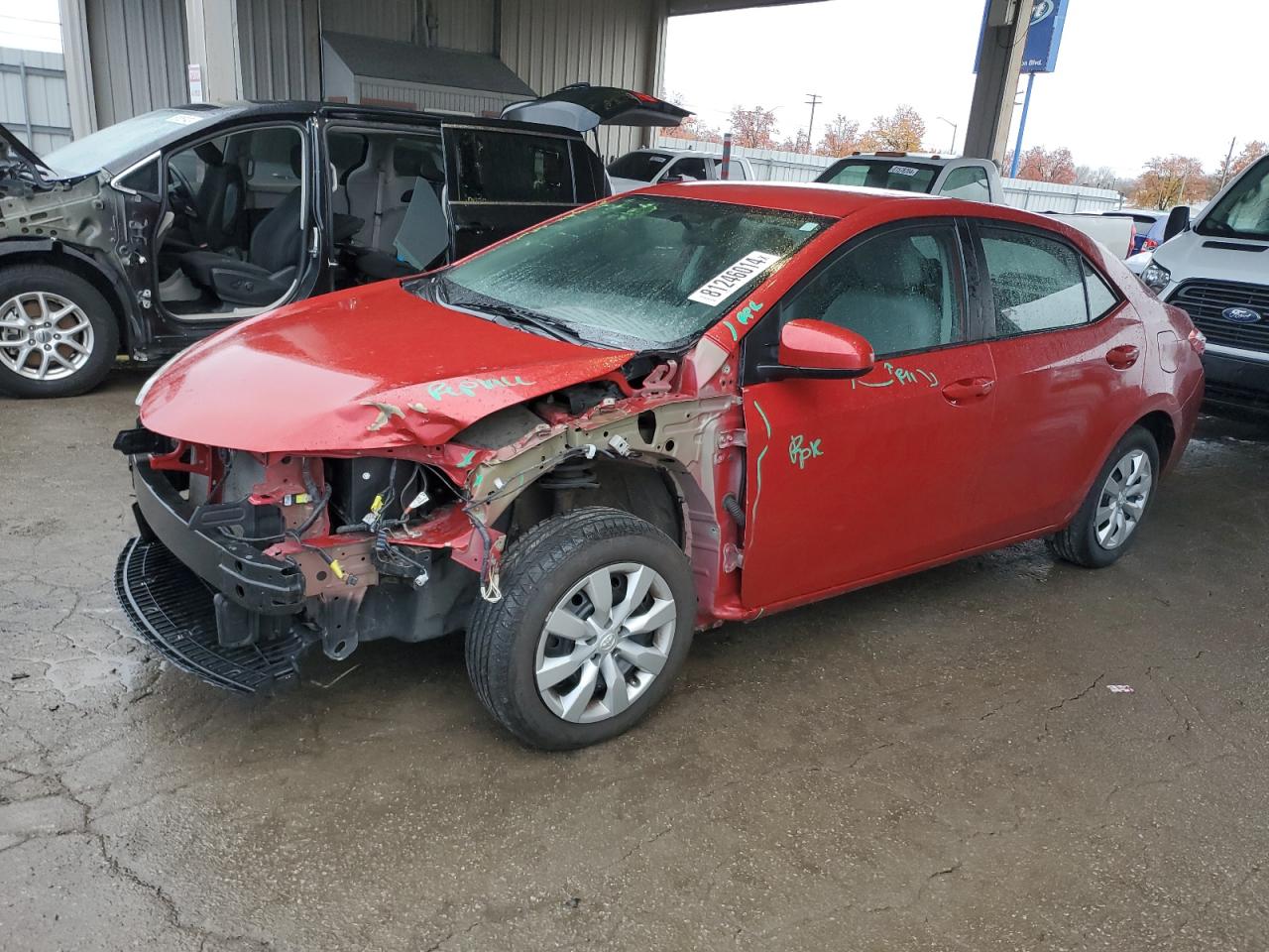 2016 Toyota Corolla VIN 5YFBURHE2GP510335