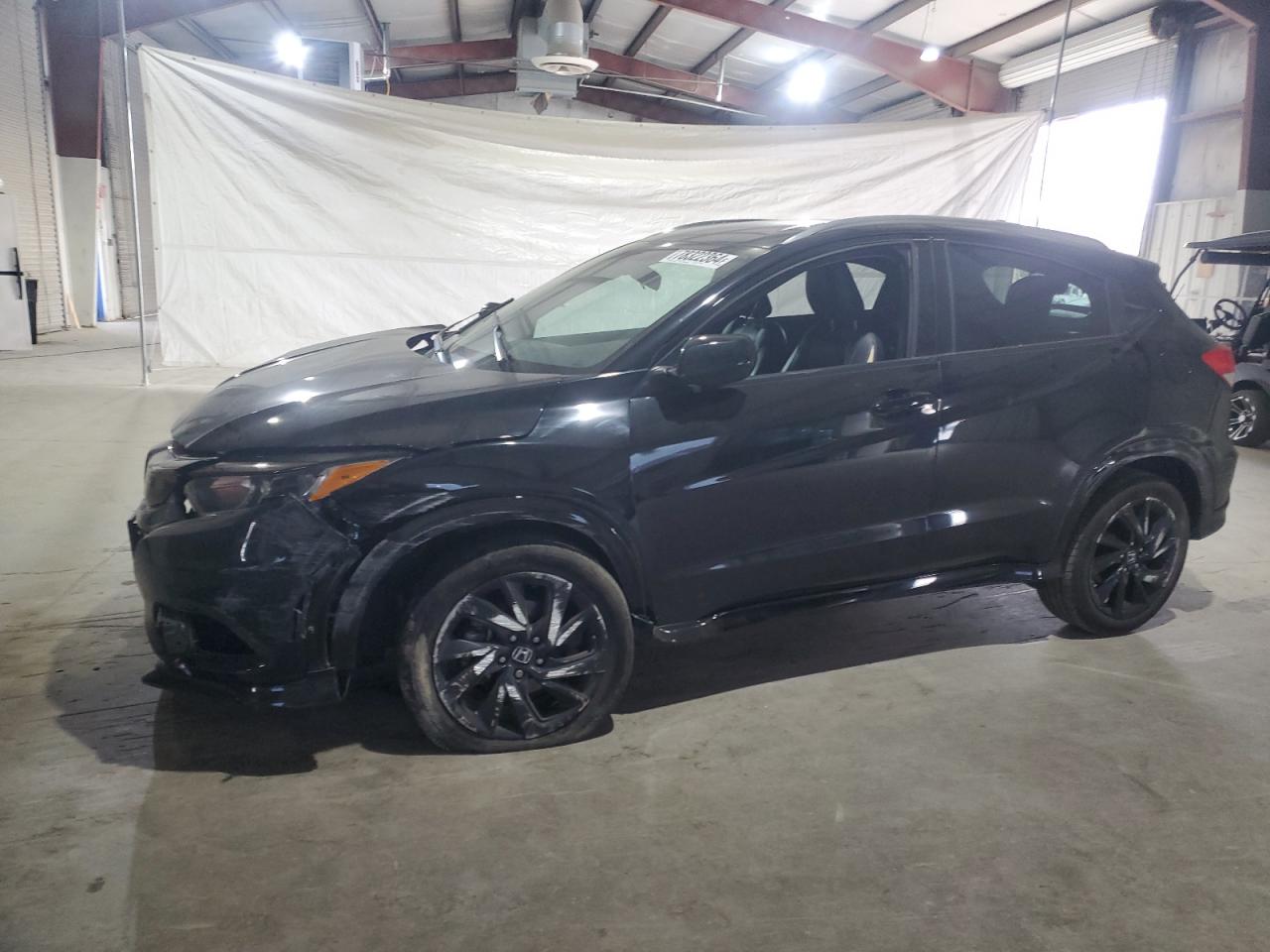 2021 Honda HR-V VIN 3CZRU6H19MM706442 Copart auction photo, front end damage thumbnail 2