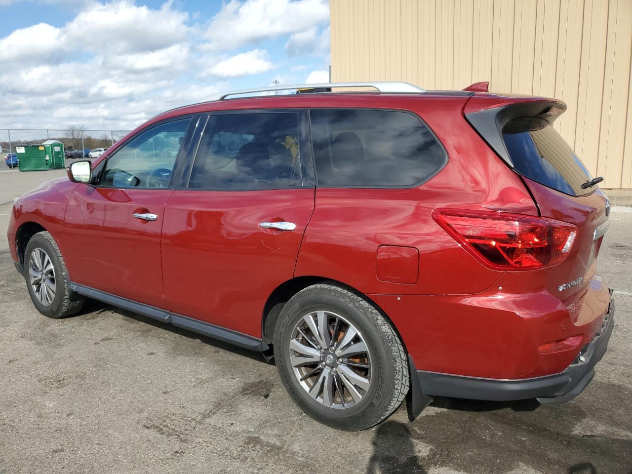 2019 Nissan Pathfinder VIN 5N1DR2MM7KC615190 Copart auction photo, rear end / front end damage thumbnail 2