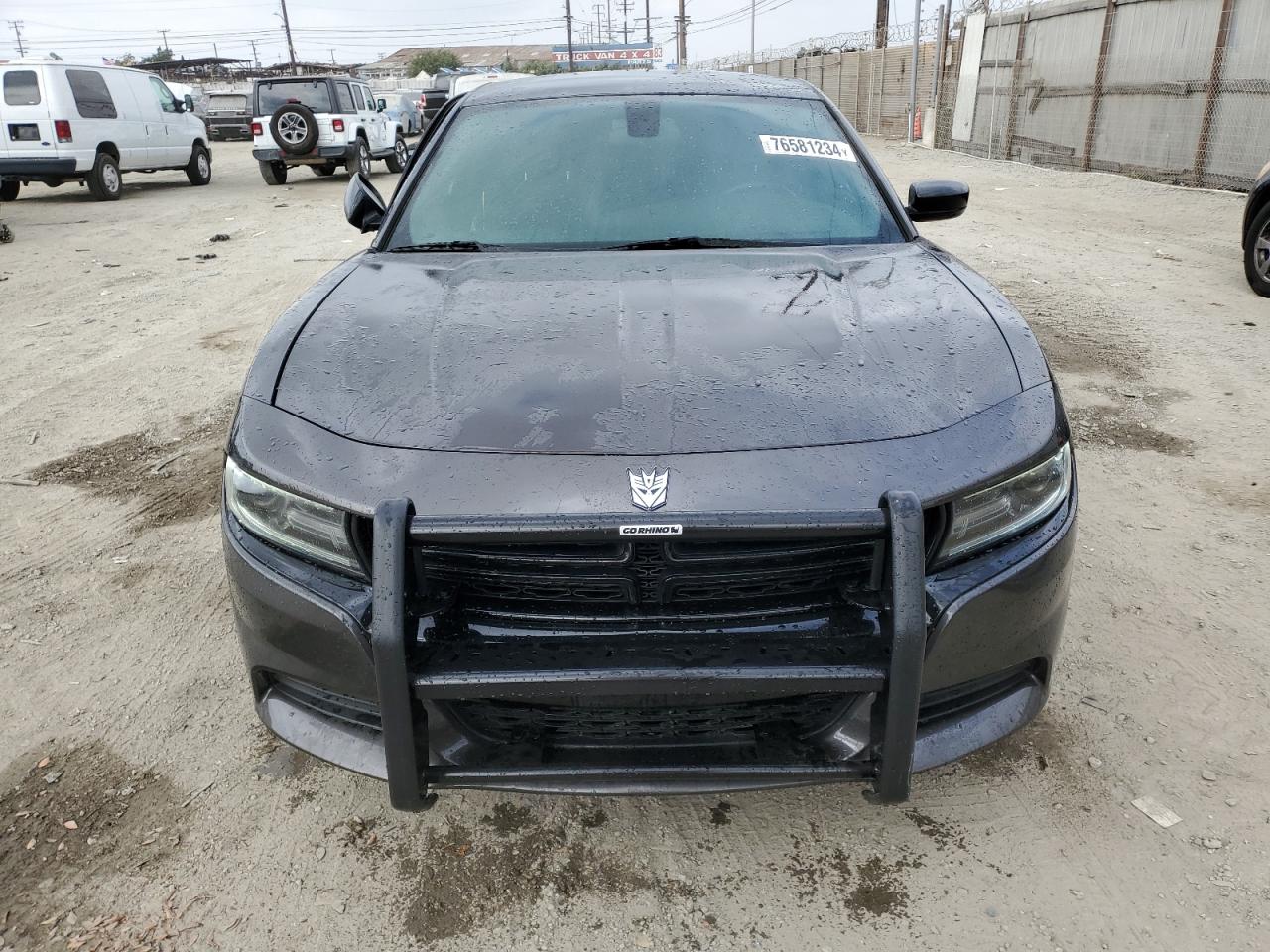 2020 Dodge Charger VIN 2C3CDXBGXLH192813 Copart auction photo, side / front end damage thumbnail 5