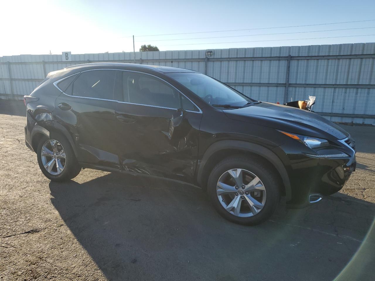 2017 Lexus NX VIN JTJYARBZ0H2057277 Copart auction photo, rear end / side damage thumbnail 4