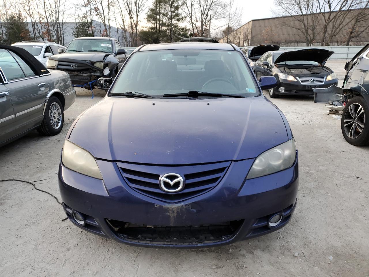 2005 Mazda 3 VIN JM1BK323451250404 Copart auction photo, side damage thumbnail 5