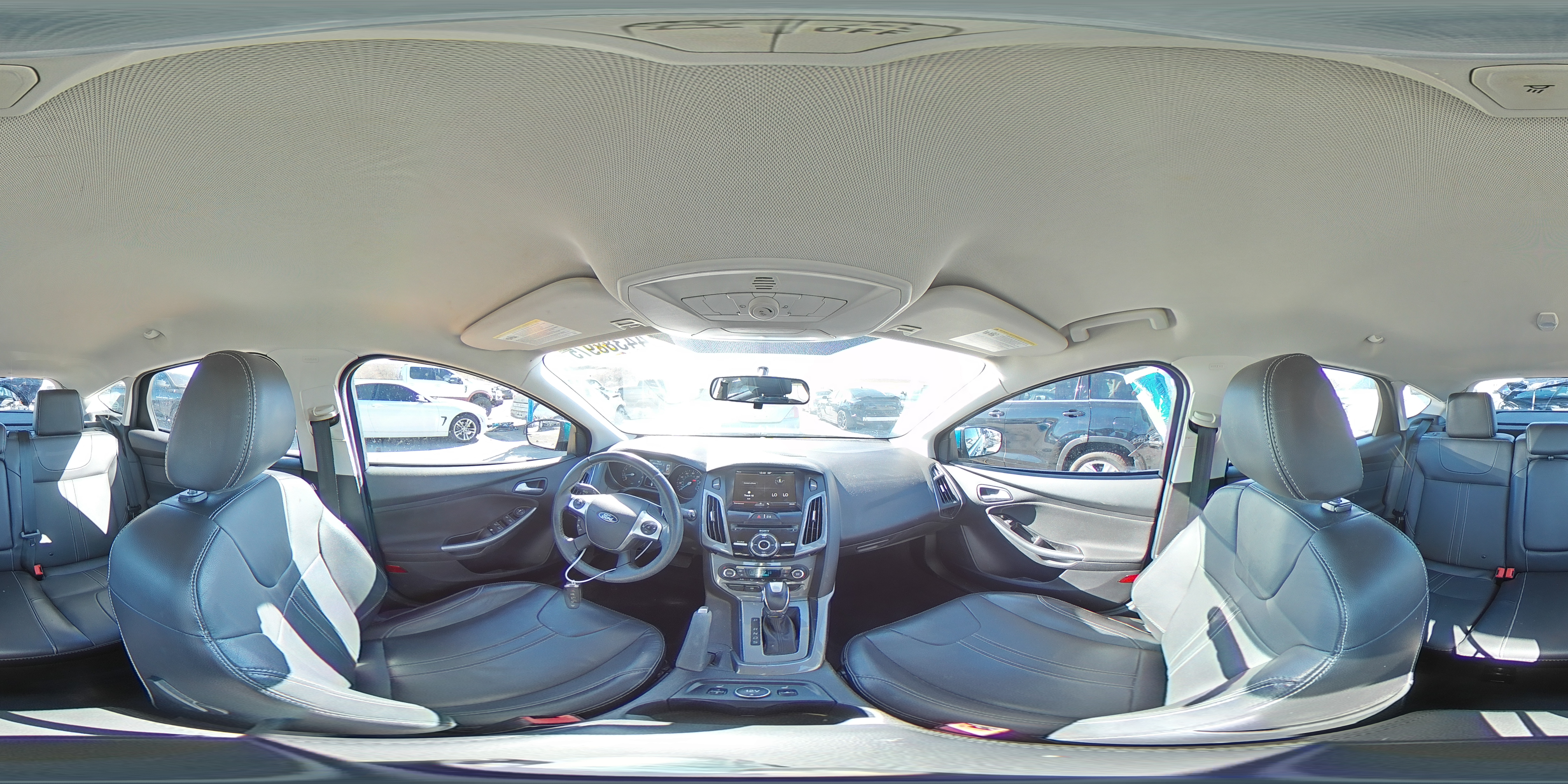 2014 Ford Focus VIN 1FADP3N29EL381772 Copart auction photo, front end damage thumbnail 14