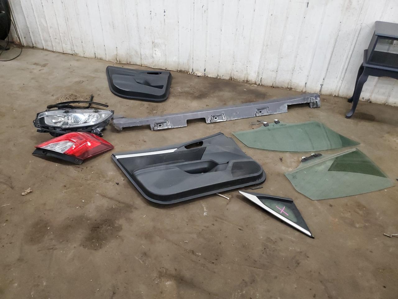 2016 Honda Civic VIN 2HGFC2F77GH504313 Copart auction photo, all over damage thumbnail 12