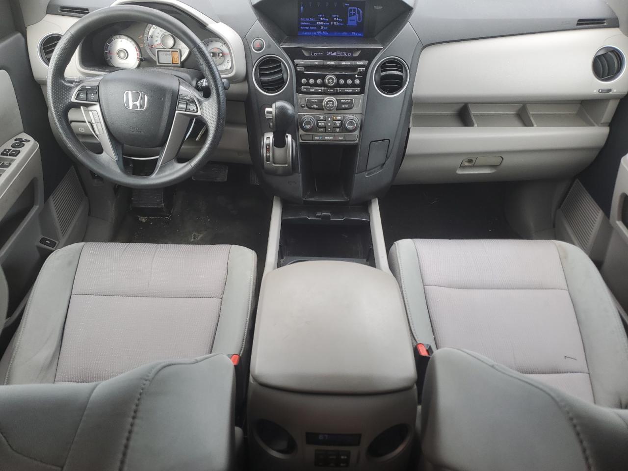 2014 Honda Pilot VIN 5FNYF3H47EB004792 Copart auction photo, side / front end damage thumbnail 8