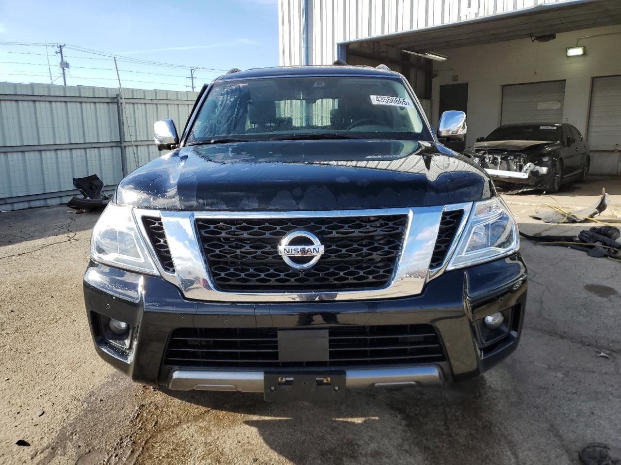 2020 Nissan Armada VIN JN8AY2NE6L9780099 Copart auction photo, side damage thumbnail 5