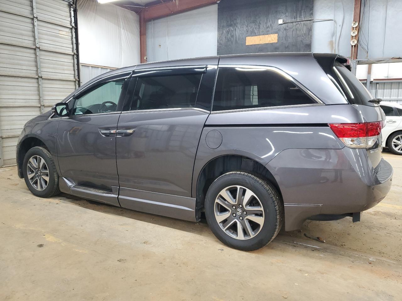 2015 Honda Odyssey VIN 5FNRL5H90FB041088 Copart auction photo, side damage thumbnail 2