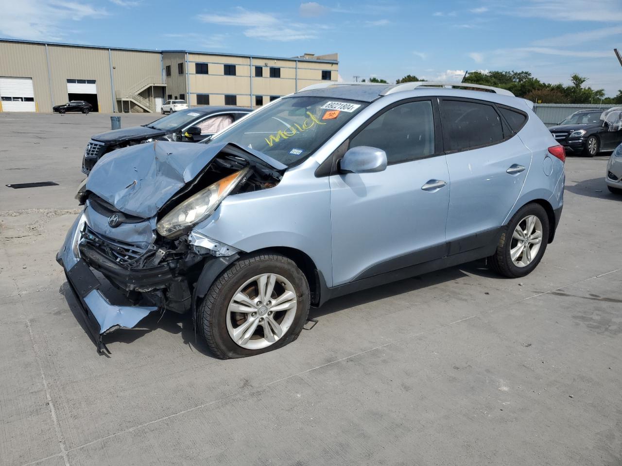2011 Hyundai Tucson VIN KM8JU3AC7BU151296