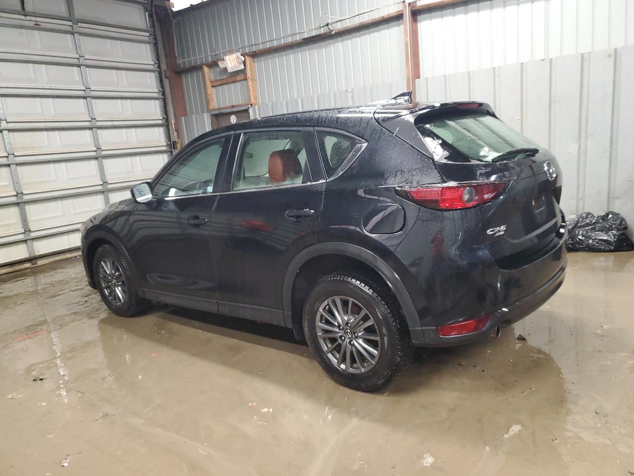 2018 Mazda CX-5 VIN JM3KFBBM1J0453300 Copart auction photo, front end / side damage thumbnail 2