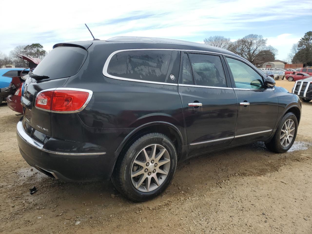 2013 Buick Enclave VIN 5GAKRCKD1DJ178002 Copart auction photo, front end damage thumbnail 3