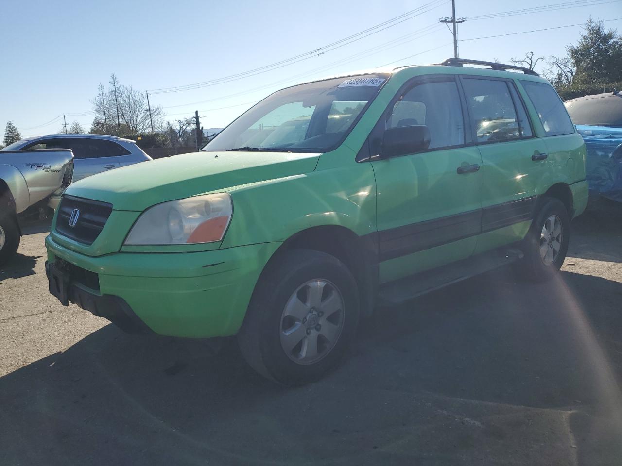 2003 Honda Pilot VIN 2HKYF18133H508006