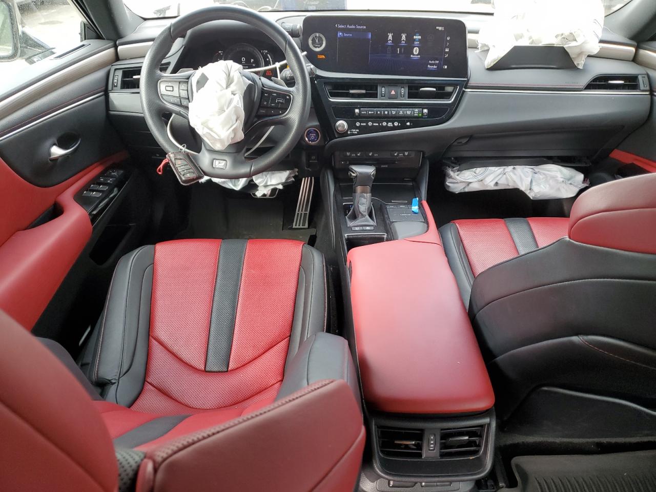 2022 Lexus ES VIN 58AGA1C18NU022676 Copart auction photo, front end / side damage thumbnail 8
