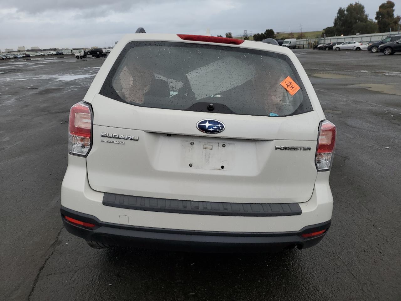 2018 Subaru Forester VIN JF2SJABC7JH582881 Copart auction photo, all over damage thumbnail 6