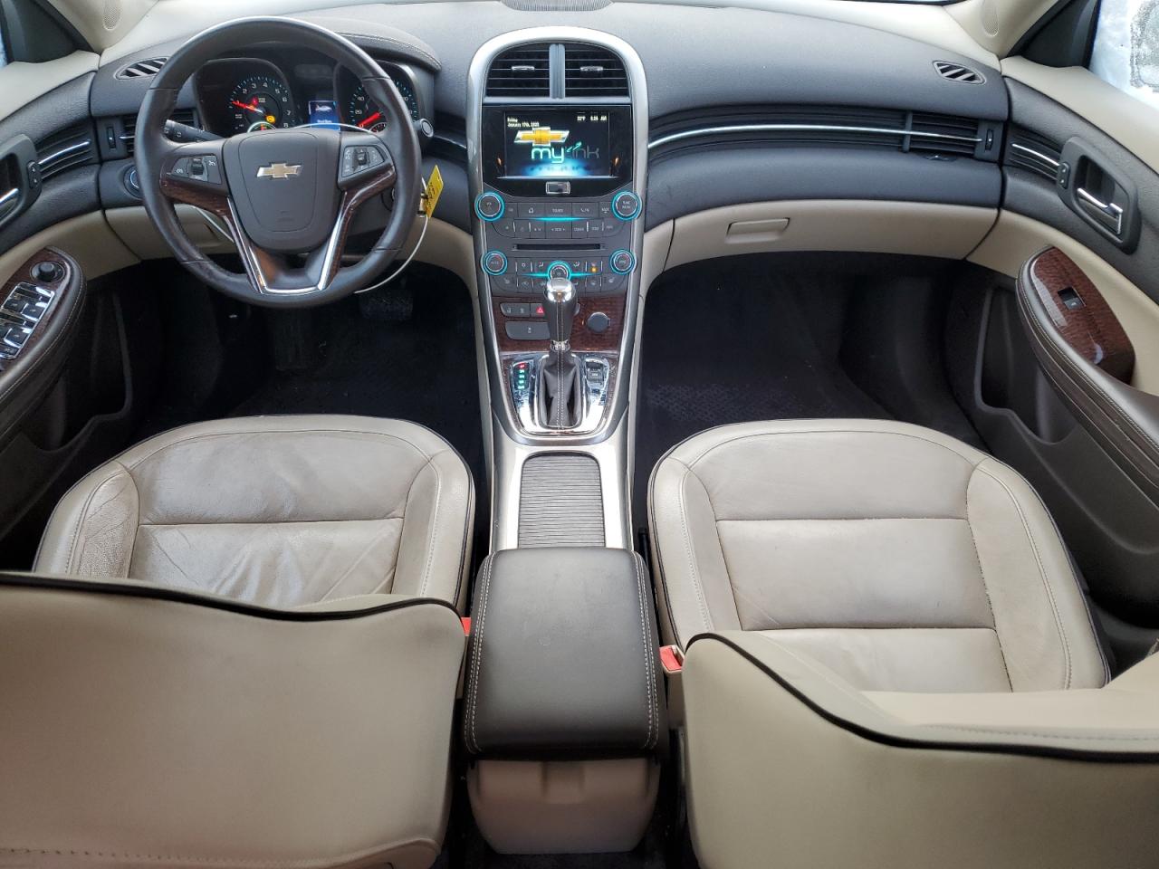 2013 Chevrolet Malibu VIN 1G11F5RR1DF121634 Copart auction photo, front end / side damage thumbnail 8
