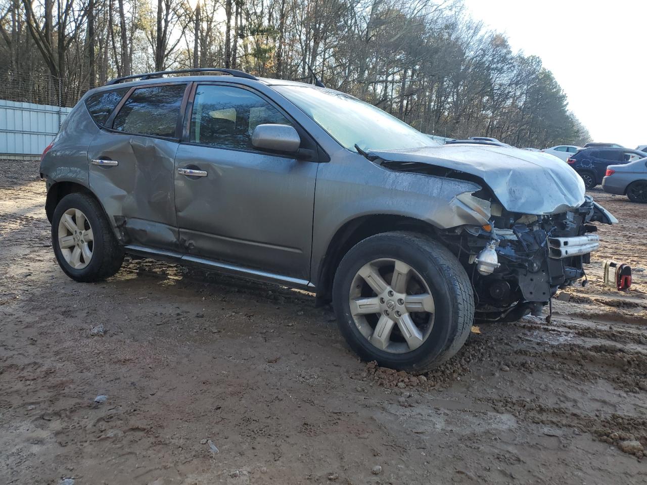 2006 Nissan Murano VIN JN8AZ08T76W416419 Copart auction photo, all over / rear end damage thumbnail 4
