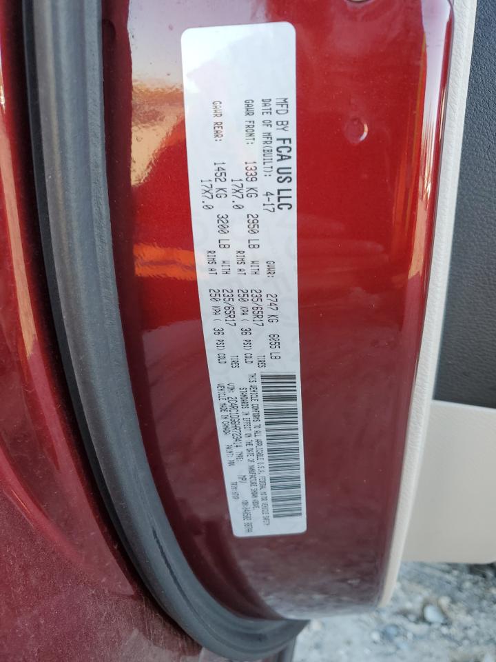 2017 Chrysler Pacifica VIN 2C4RC1DG6HR723414 Copart auction photo, front end damage thumbnail 15