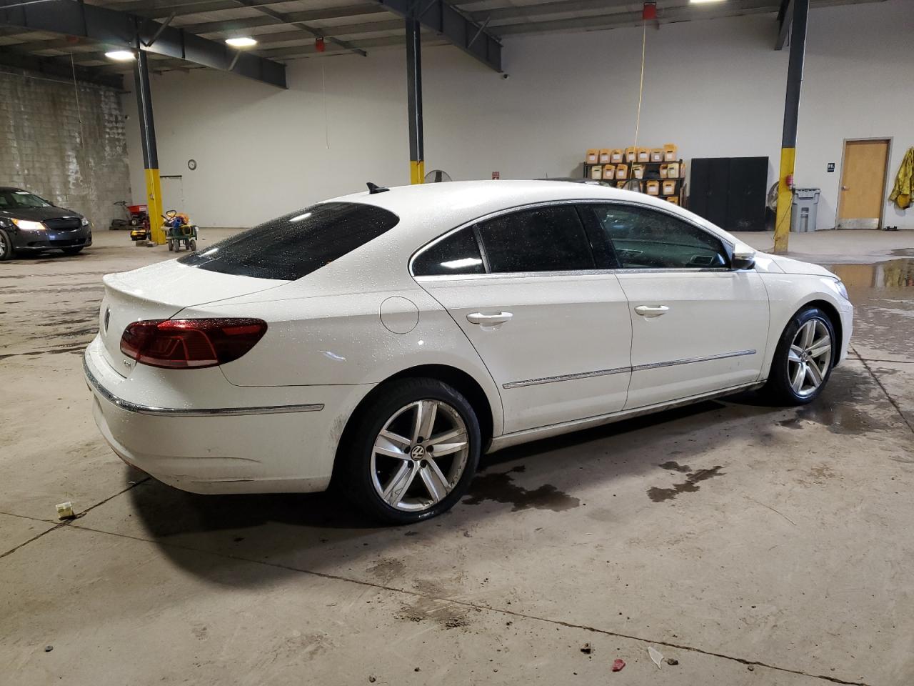 2014 Volkswagen Passat CC VIN WVWBN7AN2EE535385 Copart auction photo, front end damage thumbnail 3